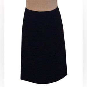 Black pencil skirt
